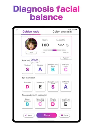 Face Shape & Color Analysis android App screenshot 4